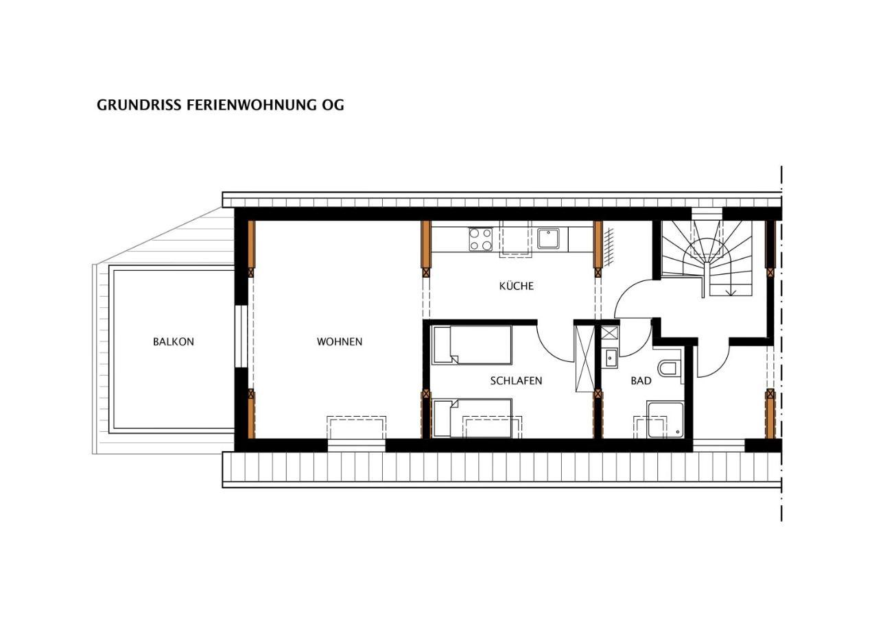 Hof 63 Lägenhet Geisfeld  Exteriör bild